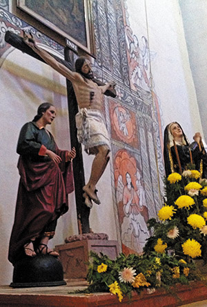 Cristo del templo de San Pedro En Tolimán