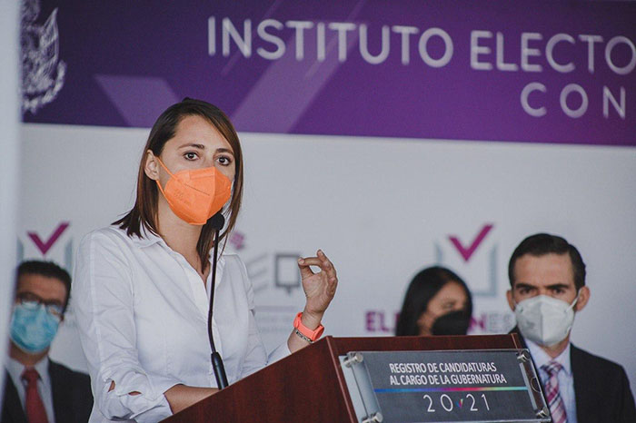 Betty León Candidata al gobierno de Querétaro