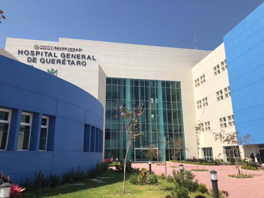 PAnoramica del Hospital General nuevo de QUerétaro