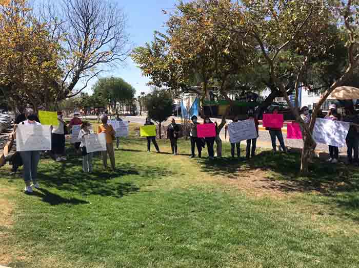 Se manifiestan mujeres de Las Trojes por inseguridad