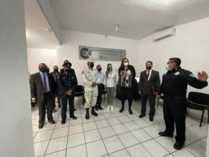 Inauguración del centro de monitoreo para la Seguridad de Ezequiel Montes.