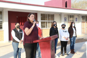 Inauguración de obra en Ezequiel Montes