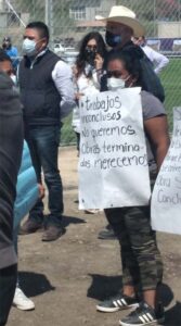 Manifestación en Peñamiller