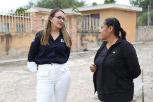 Lupita Pérez gestionará rehabilitación de calles en San José el Jagüey, barrio El Tablado en Villa Progreso y Agapito Pozo en El Ciervo.