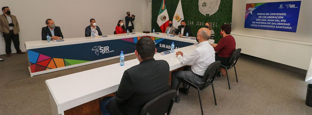 San Juan primer municipio en firmar Convenio de Colaboración de Riesgos Sanitarios