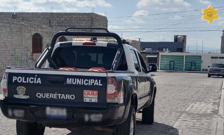 Una persona es aprehendida en la colonia San Pablo