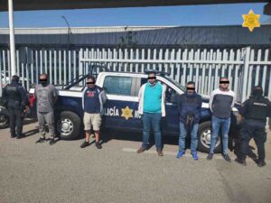 Policías del municipio de Querétaro desarticulan banda de robo a cuentahabiente