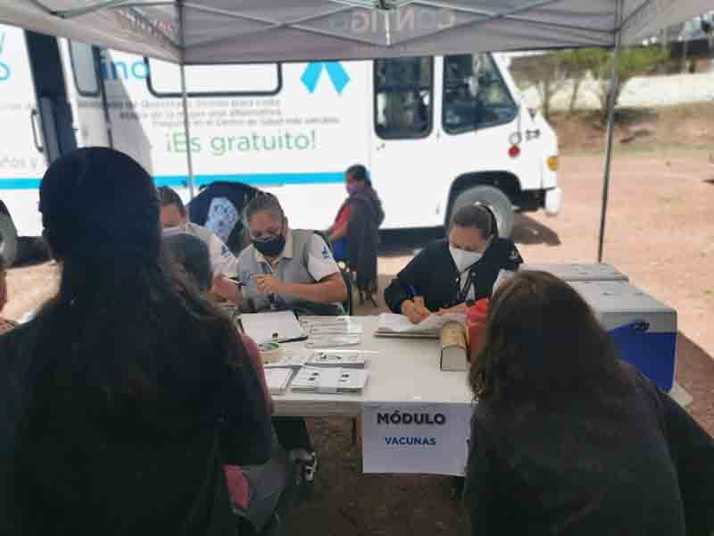 SESA lleva Feria de Salud a la comunidad de Estancia de la Rochera