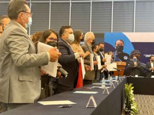 Firman municipios convenio para adoptar nuevo modelo de Policía de Proximidad