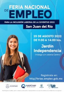 Participa en la “Feria Nacional de Empleo para la Inclusión Laboral de la Juventud 2022”