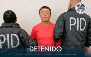 Detenido feminicida de San Pedrito Peñuelas