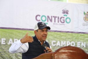 Entrega de apoyos a beneficiarios del programa impulso al Desarrollo rural en concurrencia con el municipio de cadereyta de Montes (municipalizado 2022).