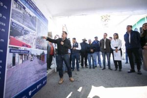 Supervisa Gobernador obras en el municipio de Colón