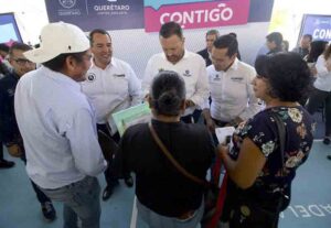 Gobierno estatal, en equipo con municipio de San Juan del Río, realizan Jornada Aquí Contigo