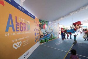 Celebran Festival Alegría de las Niñas y Niños 2023 en San Juan del Río