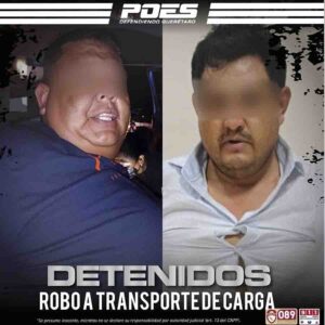 Detenidos dos sujetos y recuperado camión robado en operativo de búsqueda en La Magdalena
