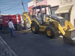Concluye JAPAM antes de lo programado la sustitución de drenaje sanitario en calle Allende