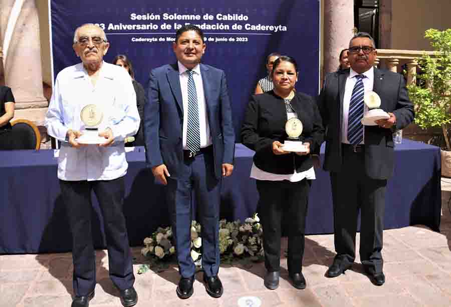 Encabeza Miguel Martínez celebración por el 383 Aniversario de la Fundación de Cadereyta