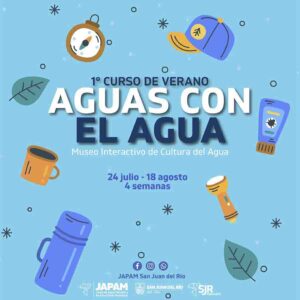 JAPAM anuncia curso de verano Aguas con el Agua