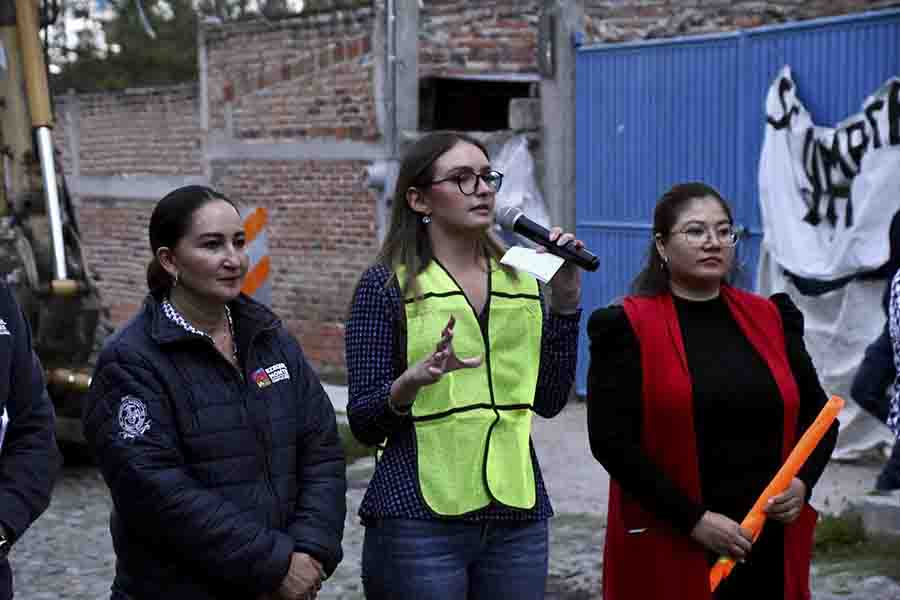 Arrancan con la segunda etapa de obra en Ezequiel Montes.