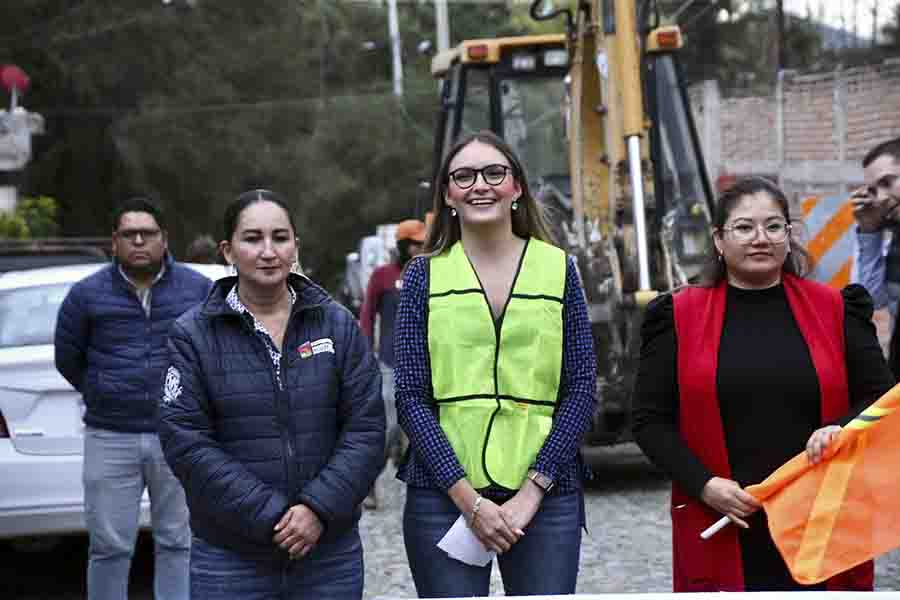 Arrancan con la segunda etapa de obra en Ezequiel Montes.