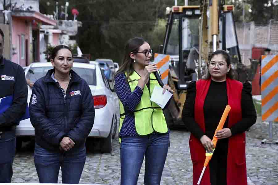 Arrancan con la segunda etapa de obra en Ezequiel Montes.