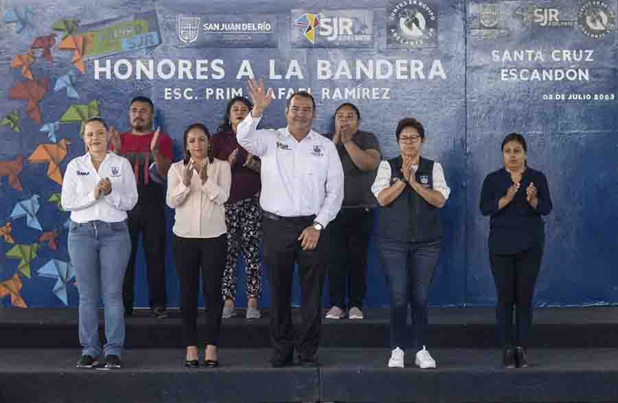 La práctica de los valores forma niñez y juventudes sanas: Roberto Cabrera