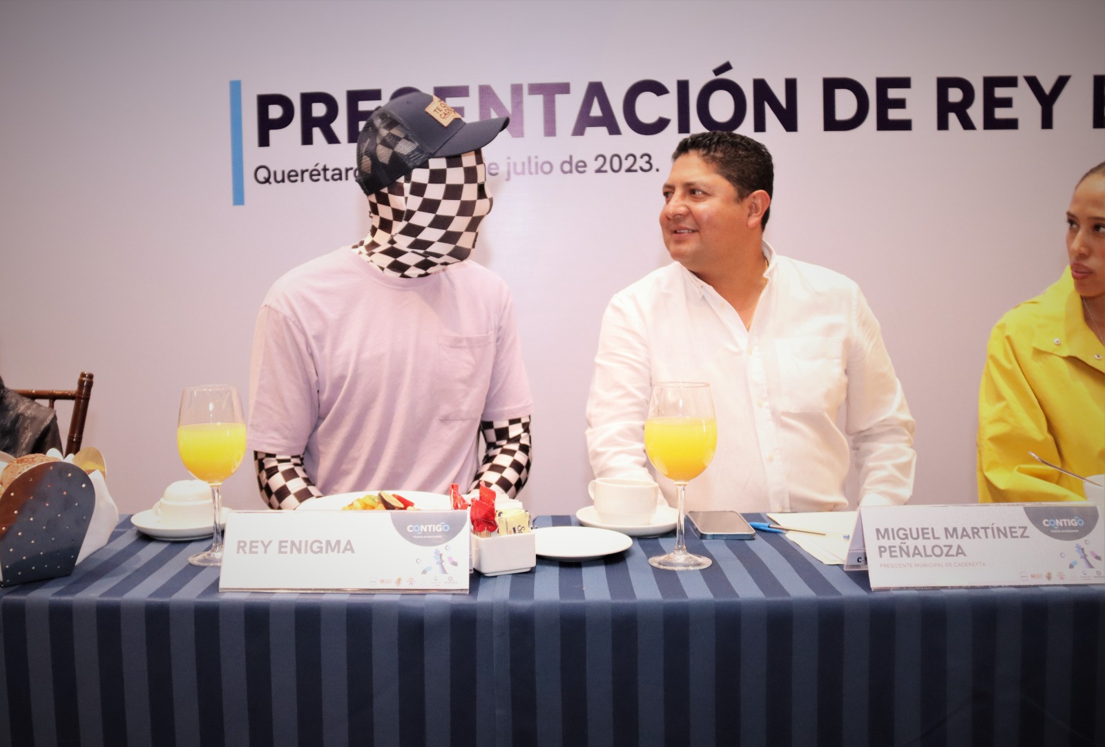 Anuncia Miguel Martínez el II Abierto Nacional de Ajedrez de Verano Cadereyta 2023, con la presencia de Rey Enigma