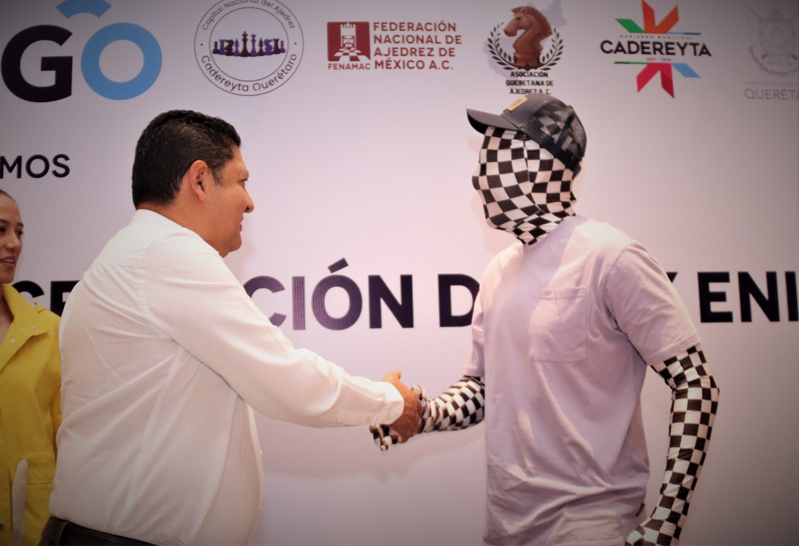 Anuncia Miguel Martínez el II Abierto Nacional de Ajedrez de Verano Cadereyta 2023, con la presencia de Rey Enigma