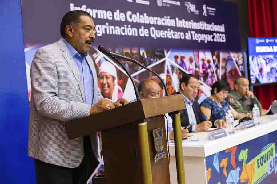 Roberto Cabrera destaca el trabajo en equipo de las instituciones durante la Peregrinación al Tepeyac 2023