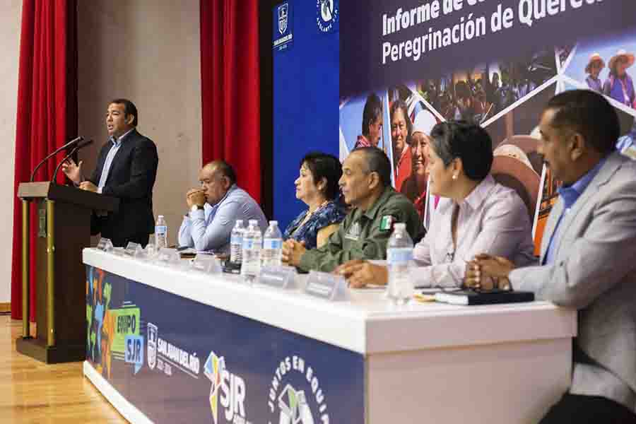 Roberto Cabrera destaca el trabajo en equipo de las instituciones durante la Peregrinación al Tepeyac 2023