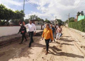 Supervisa Roberto Cabrera obras en San Javier; invierten 1.14 millones de pesos