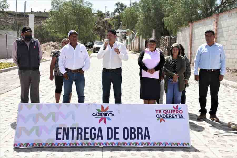 Inaugura Miguel Martínez importante obra en Arroyo de Zituní