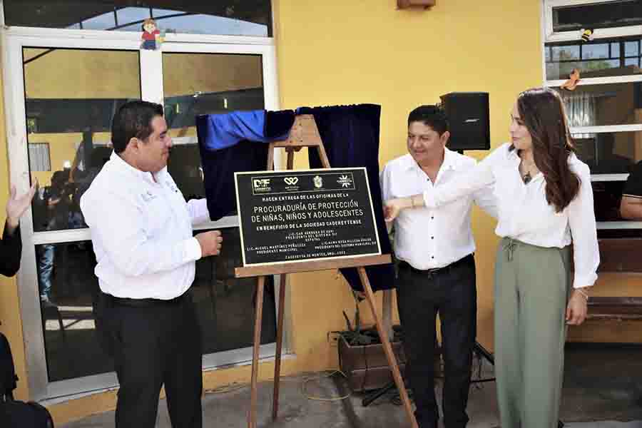 Inaugura Miguel Martínez nuevas instalaciones de la procuraduría para menores y adolescentes