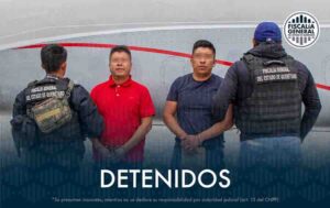 Detenidos en Coahuila padre e hijo, por delitos de homicidio y feminicidio