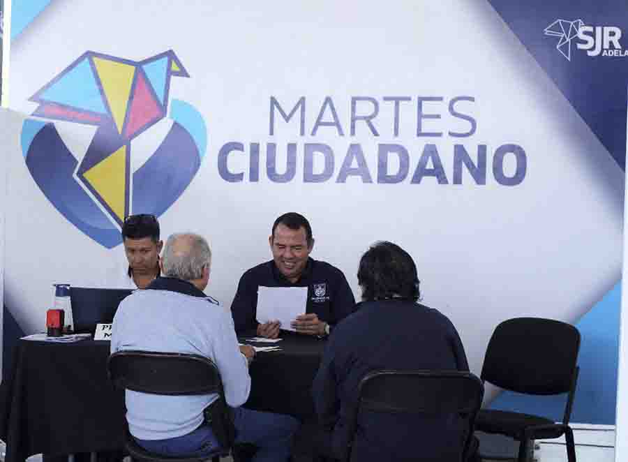Gobierno Municipal de San Juan del Río atiende cerca de 220 solicitudes durante Martes Ciudadano en San Isidro