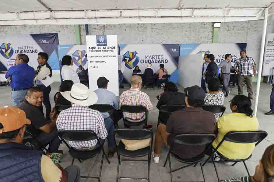Presidente municipal de San Juan del Río lleva jornada del Programa Martes Ciudadano a La Estancia