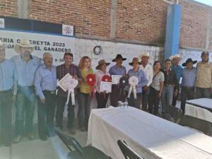 AGALO de Cadereyta premia a ganaderos locales en la Feria Cadereyta 2023