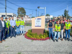 Rehabilitan camellón de avenida Lomas del Pedregoso a través del Programa Adopta