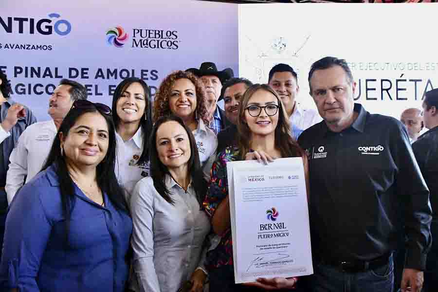 Bernal recibe ratificación como Pueblo Mágico.