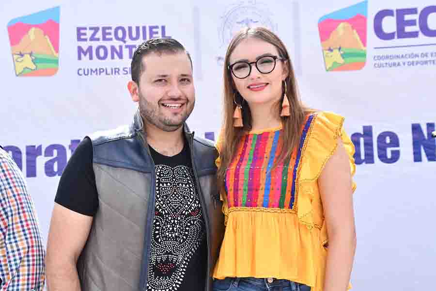 Ezequiel Montes celebra la Independencia Nacional, con el tradicional desfile.