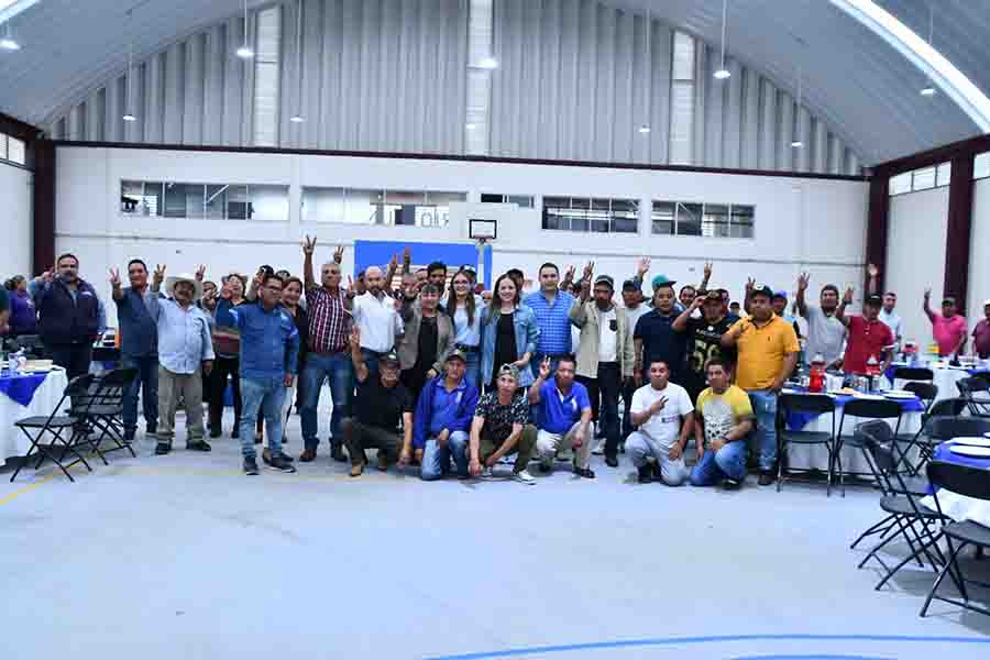 Celebran el Día del Barrendero en Ezequiel Montes.