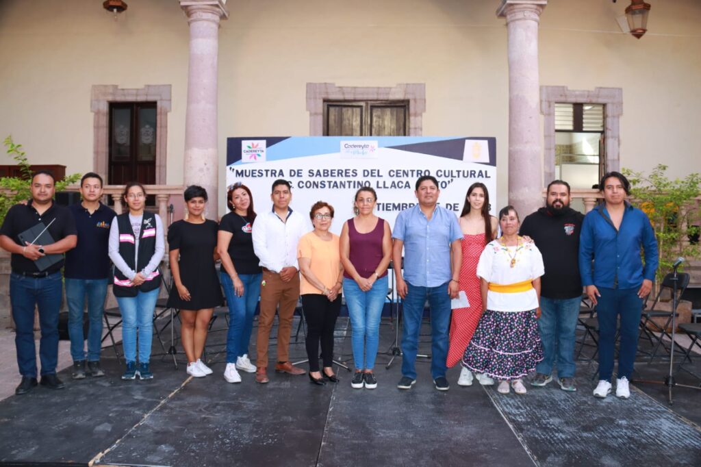 Encabeza Miguel Martínez Muestra de Saberes en el Centro Cultural Constantino Llaca Nieto