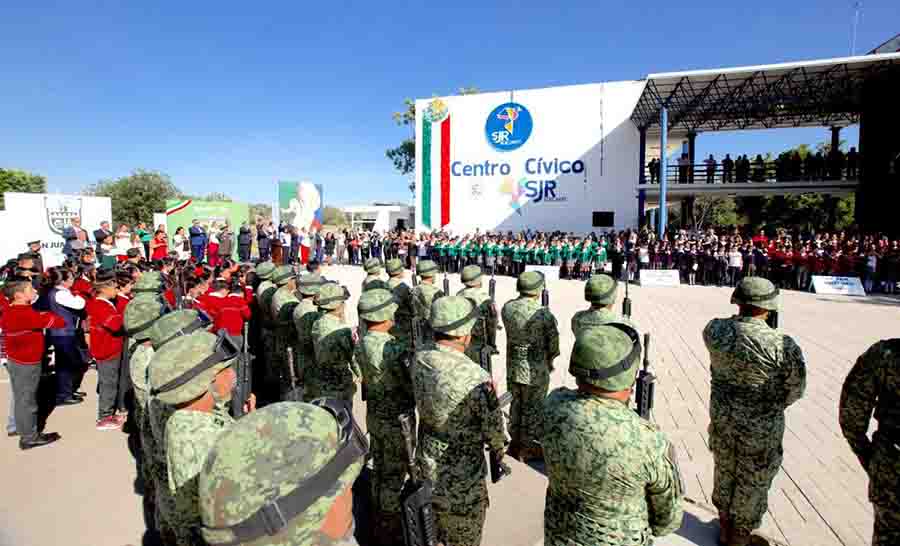 Realizan Ceremonia por el 176 Aniversario de la Gesta Heroica de los Niños Héroes en San Juan del Río