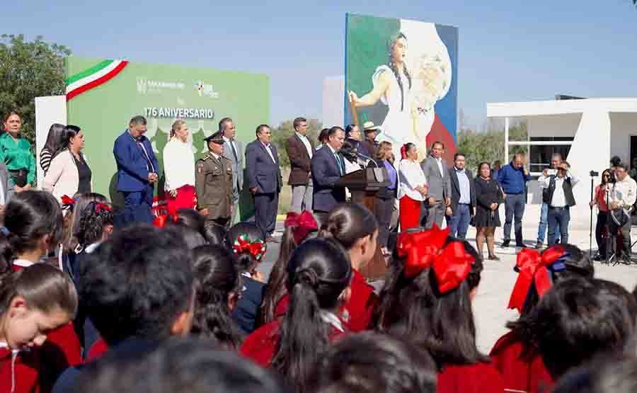 Realizan Ceremonia por el 176 Aniversario de la Gesta Heroica de los Niños Héroes en San Juan del Río