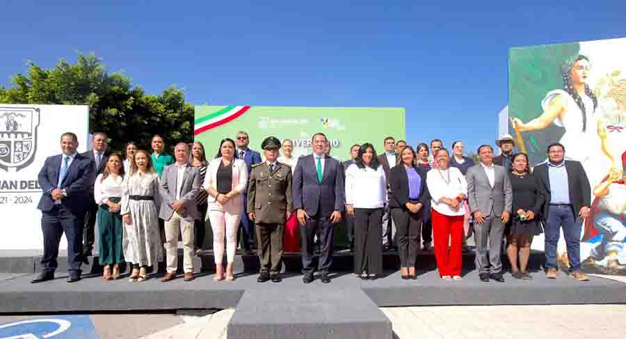 Realizan Ceremonia por el 176 Aniversario de la Gesta Heroica de los Niños Héroes en San Juan del Río
