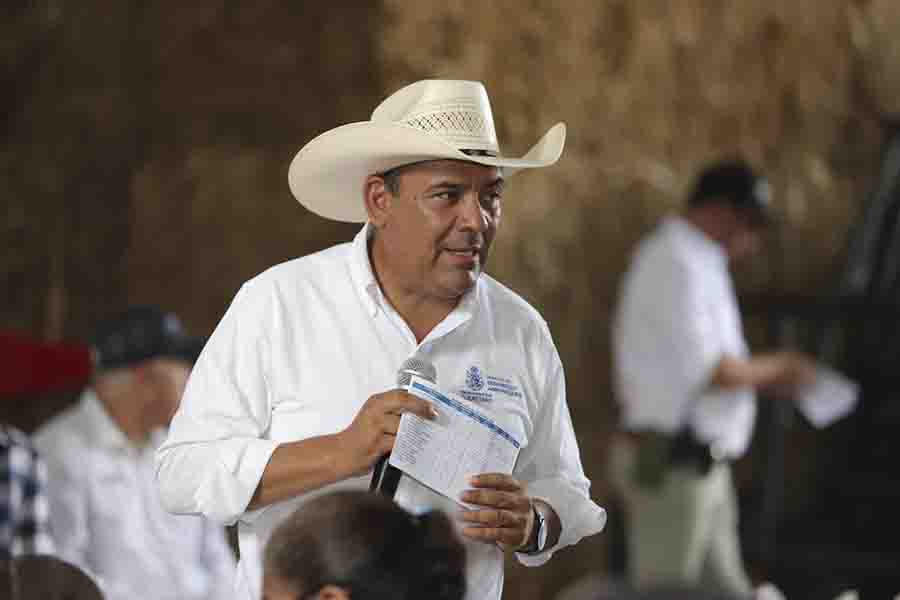 Entrega de semilla del Programa Impulso a Cultivos Forrajeros en la Sierra Gorda