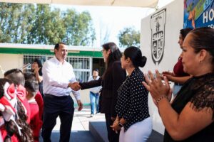 Construirá Gobierno Municipal techumbre en primaria de San Miguel Arcángel