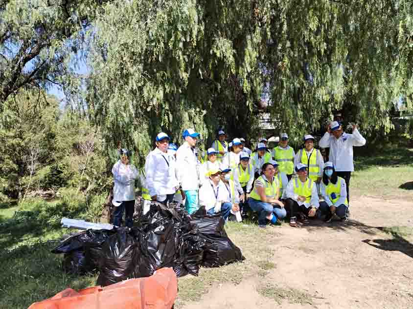 Municipio de San Juan del Río realiza acciones a favor del medio ambiente en equipo con empresas