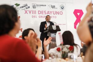 Presidencia y DIF Municipal de San Juan del Río realizan donativo a Grupo Reto